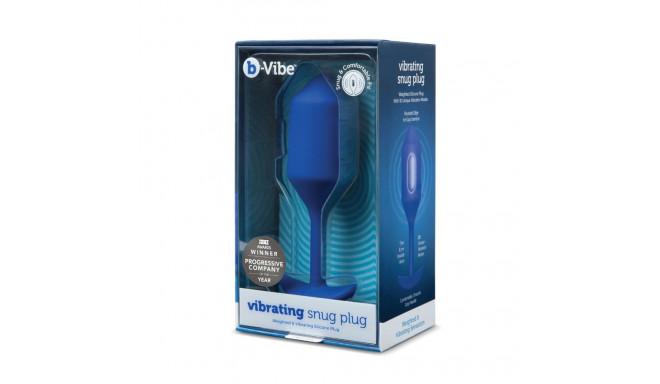 Snug XL Anaaltapp B-Vibe Vibrating Sinine