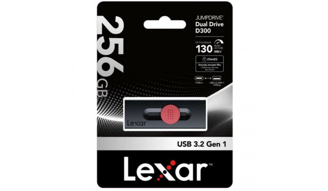 USB-pulk Lexar DUAL Must 256 GB