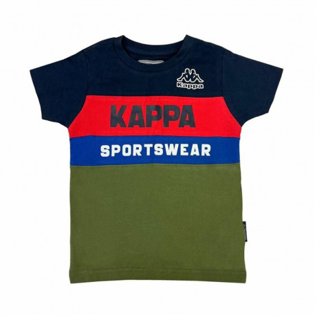 Child's Short Sleeve T-Shirt Kappa 8036M00058 Dark blue - 8 Years