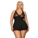 Babydoll Obsessive Luvae XXL/XXXL Black