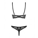 Lace Underwear Set Obsessive Letica Black L/XL