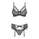 Underwear Set Obsessive 818-SEG-1 Black S/M