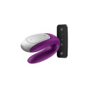 Couples Massager Satisfyer Double Fun Purple