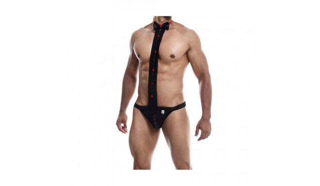 Thong Mob Eroticwear Black S/M