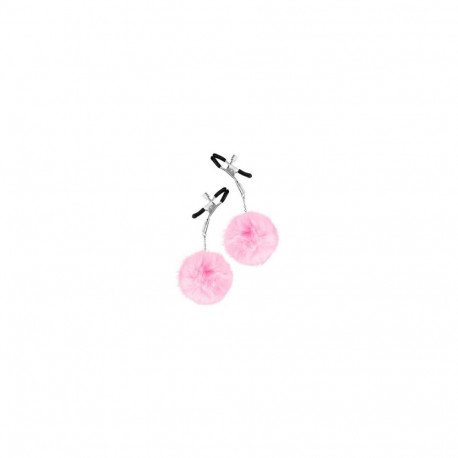 Nipple Clamps Chain Sweet Caress Pink