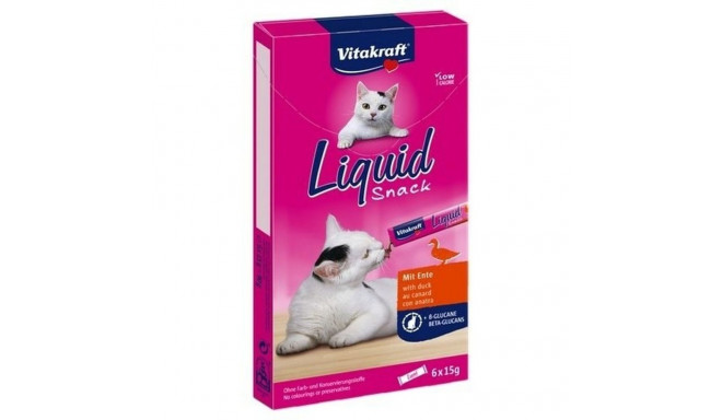 Snack for Cats Vitakraft Liquid Snack Duck Cālis