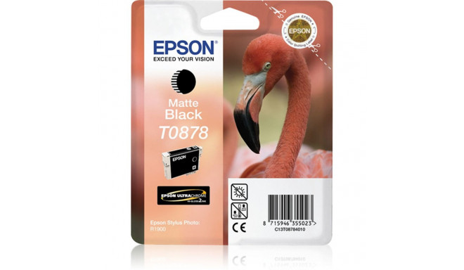 Картридж с оригинальными чернилами Epson C13T08784010 Матово-черный