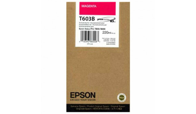 Originaalne Tindikassett Epson C13T603B00 Fuksiinpunane