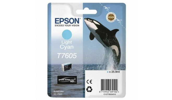 Originaalne Tindikassett Epson C13T76054010 Fuksiinpunane Helepunane