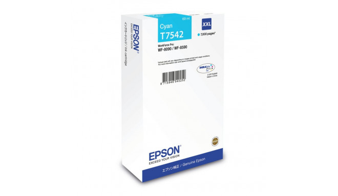 Originaalne Tindikassett Epson C13T754240 Sinine Must Fuksiinpunane