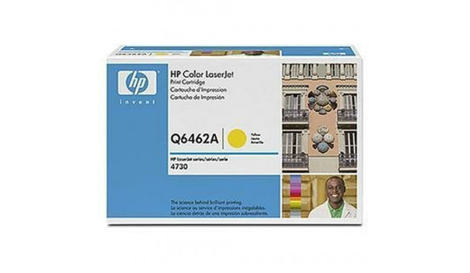 Originaalne Tooner HP Q6462A Kollane