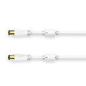 Antenna cable Hama 00205246 White 1,5 m