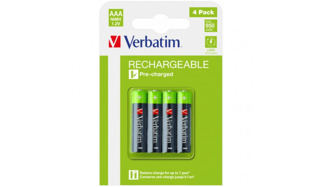 Patareid Verbatim 49514 1,2 V AAA
