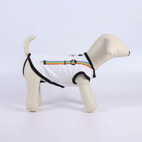 Dog T-shirt Disney Pride White M