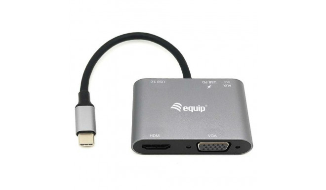 USB-C-VGA Adapter Equip 133483