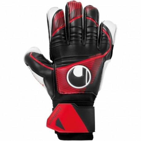 Goalkeeper Gloves Uhlsport Powerline Soft Flex Black Adults - 7