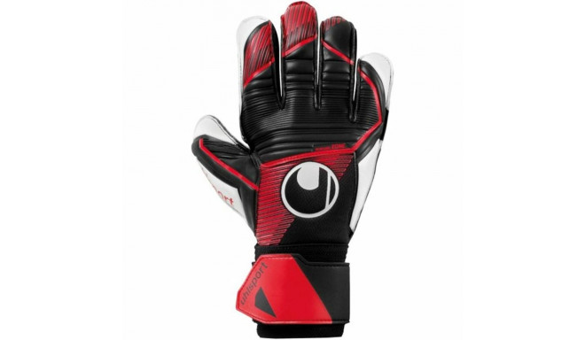 Goalkeeper Gloves Uhlsport Powerline Soft Pro Black Adults - 5