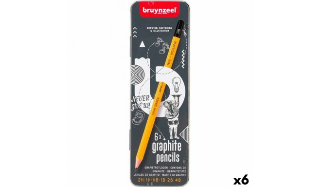 Pliiatsi Komplekt Talens Bruynzeel Burotek 6 Tükid, osad (6 Ühikut)