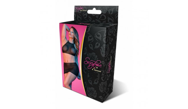 Underwear Set Exposed Black (S/M)