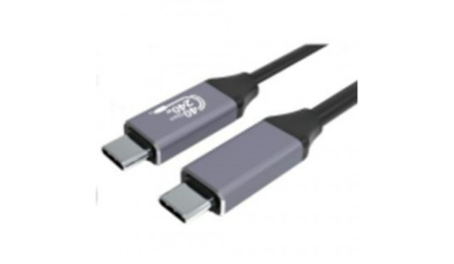 USB-kaabel GEMBIRD CCBP-USB4-CMCM240-1.5M Must 1,5 m