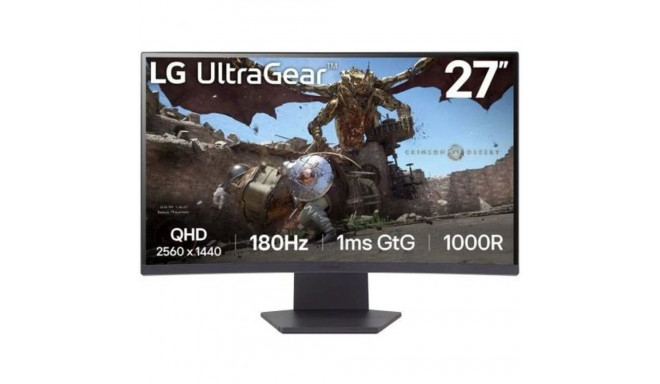 Gaming Monitor LG 27GS60QC-B Quad HD 27" 144 Hz 50 - 60 Hz 180 Hz