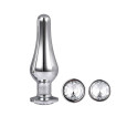 Anal plug Dream Toys Gleaming Love Silver