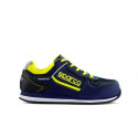 Racing Ankle Boots Sparco GYMKHANA DANI Yellow Blue Navy Blue - 44