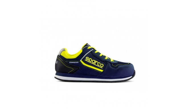 Racing Ankle Boots Sparco GYMKHANA DANI Yellow Blue Navy Blue - 44