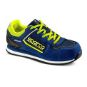 Racing Ankle Boots Sparco GYMKHANA DANI Yellow Blue Navy Blue - 42