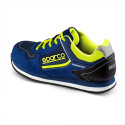 Racing Ankle Boots Sparco GYMKHANA DANI Yellow Blue Navy Blue - 42