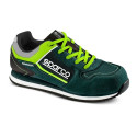 Racing Ankle Boots Sparco GYMKHANA SEB Yellow Green - 43