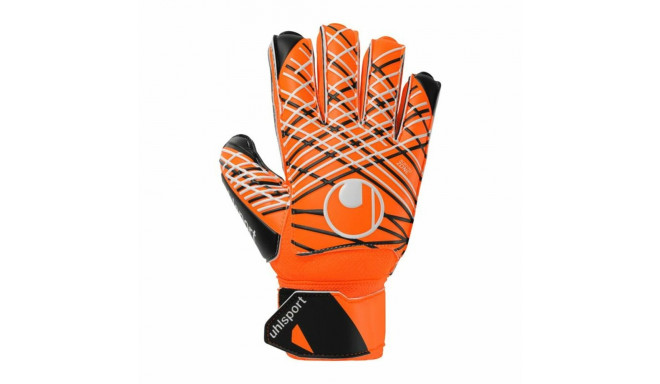 Goalkeeper Gloves Uhlsport Soft Resist+ Dark Orange Adults - 8