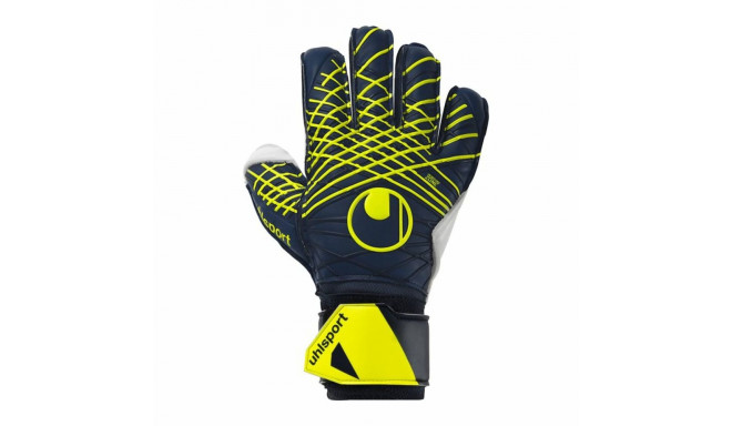 Goalkeeper Gloves Uhlsport Soft Flex Blue Adults - 7