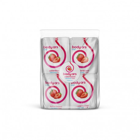 Slide Waterbased Lubricant Body Ars 4 ml Strawberry