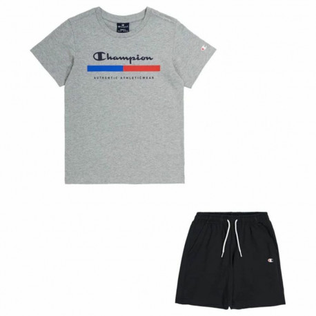 Children's Sports Outfit Champion Essentials Grey - 7-8 Years
