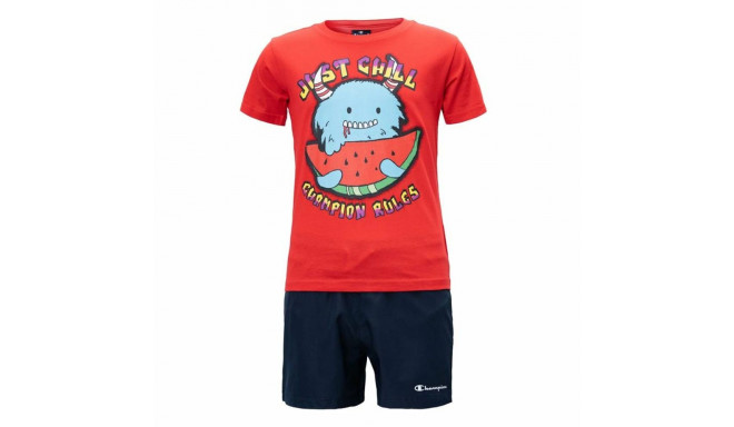 Laste Spordikostüüm Champion Essentials Punane - 7-8 aastat