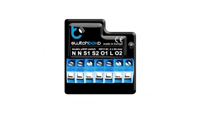 BLEBOX switchboxD - DOUBLE CIRCUIT BREAKER 230V