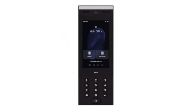 Ubiquiti Intercom Entrance control terminal Black