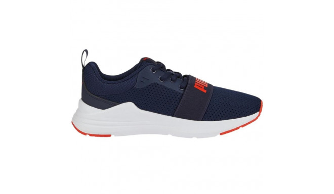 Children's shoes Puma Wired Run Jr navy blue 374214 21 39