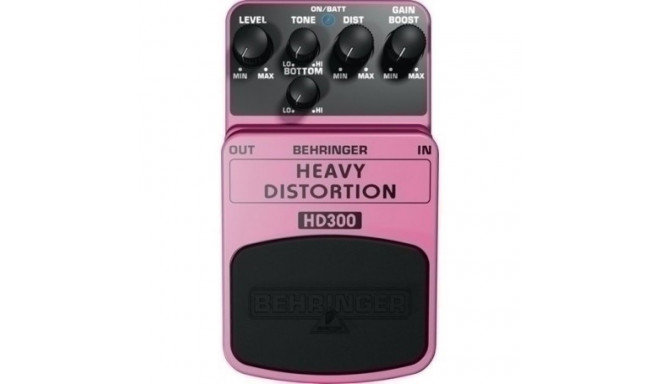 Behringer HD300 efektipedaal ekspressioonipedaal must