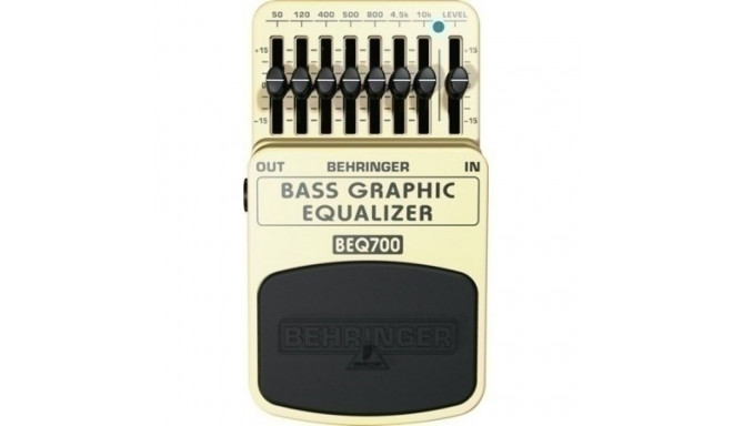 Behringer BEQ700 effects pedal Black, Yellow