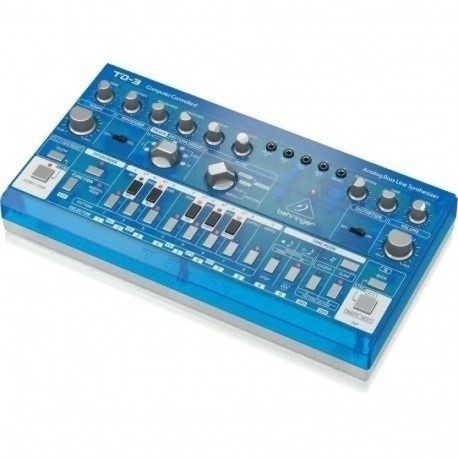 Behringer TD-3-BB bassisüntesaator sinine läbipaistev