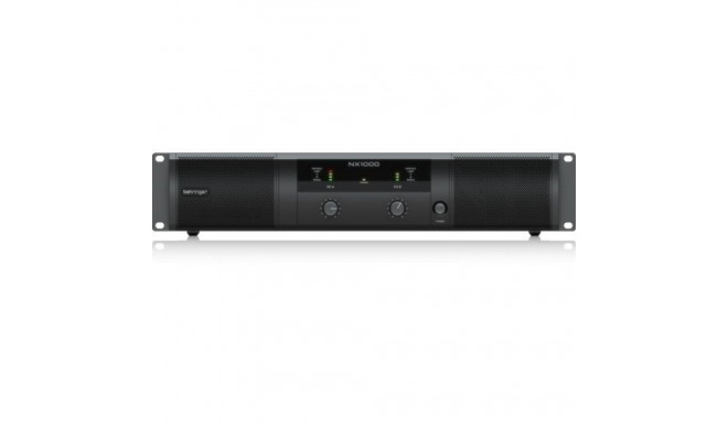Behringer NX1000 audio amplifier Performance/stage Black