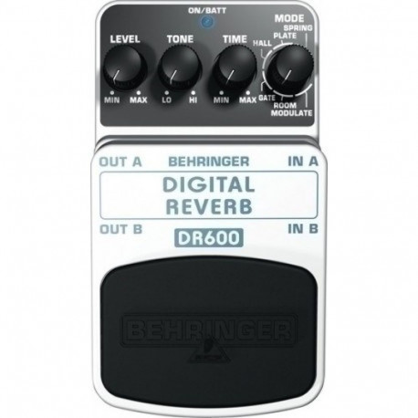 Behringer DR600 efektipedaal ekspressioonipedaal must, hõbedane
