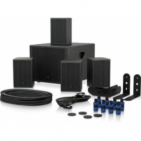 Behringer SAT 1004 BUNDLE Zestaw nagłośnieniowy (1xSAT1008 + 4xSAT1004)