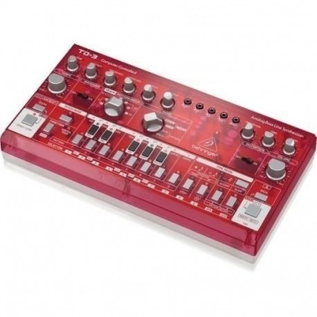 Behringer TD-3-SB bassisüntesaator punane läbipaistev