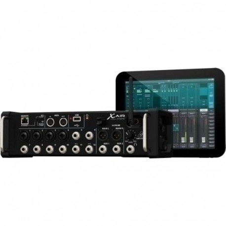 Behringer audio-mikser XR12 12-kanaliline, must