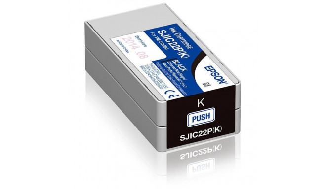 Epson SJIC22P(K): Ink cartridge for ColorWorks C3500 (Black)