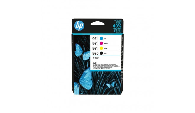 HP 950 Black/951 Cyan/Magenta/Yellow 4-pack Original Ink Cartridges