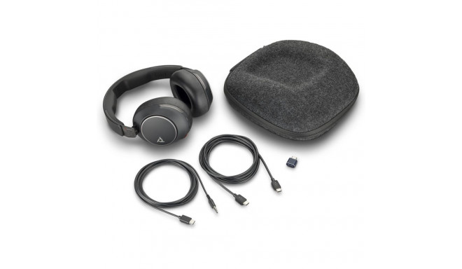 HP Poly Voyager Surround 80 UC USB-C peakkomplekt + USB-C/A adapter